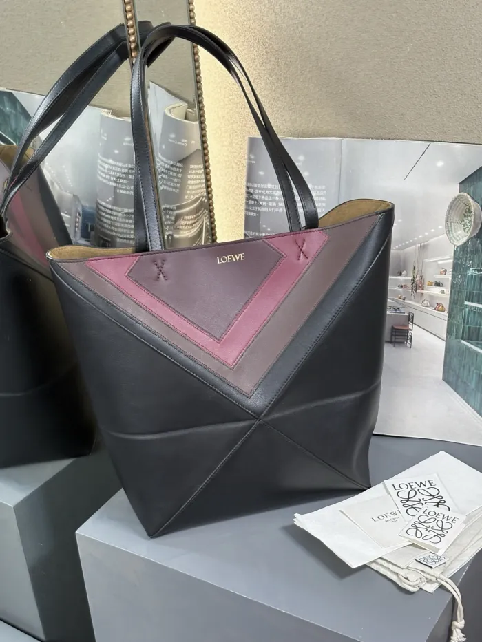 Atelier Signature AAA+ Puzzle Fold Tote mediano 31,5x25,5x14,5cm