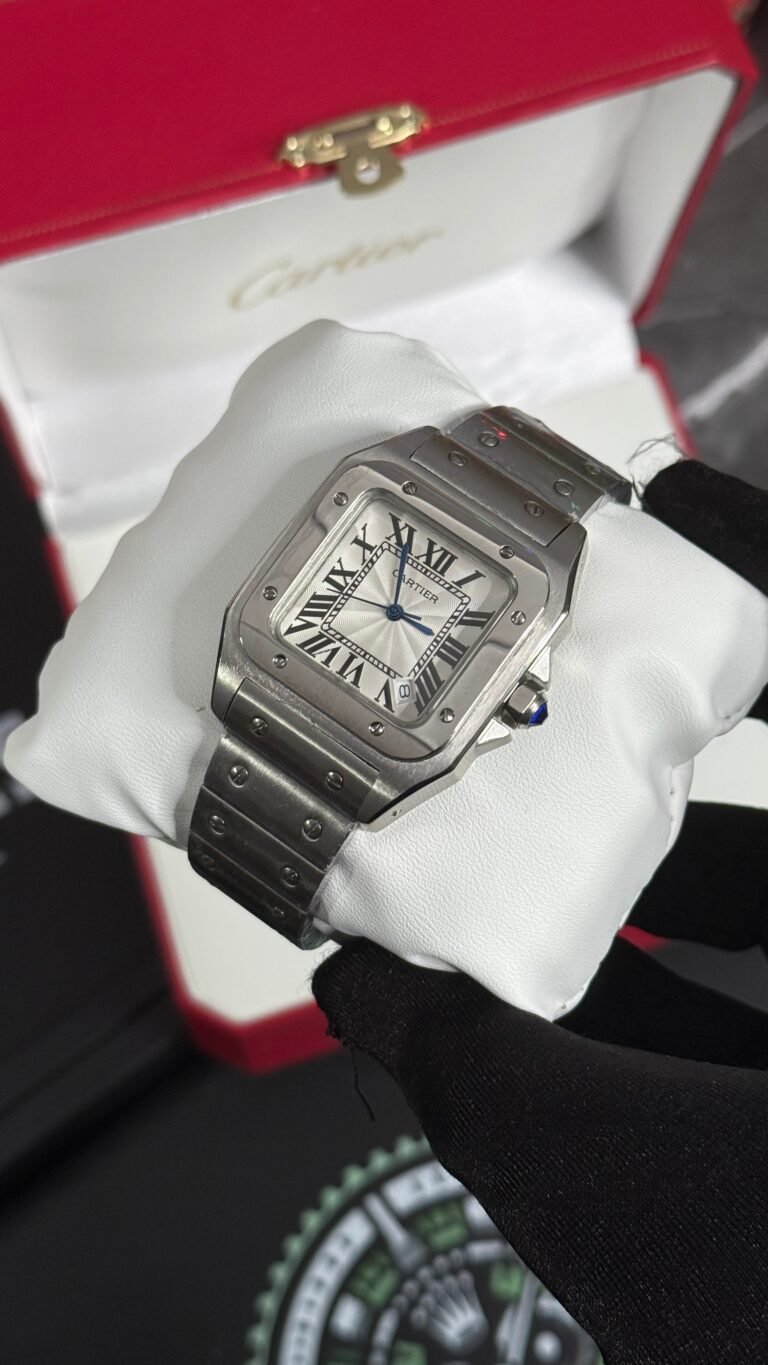 AAA+ Cartier SANTOS (PLATA/BLANCO) 36mm