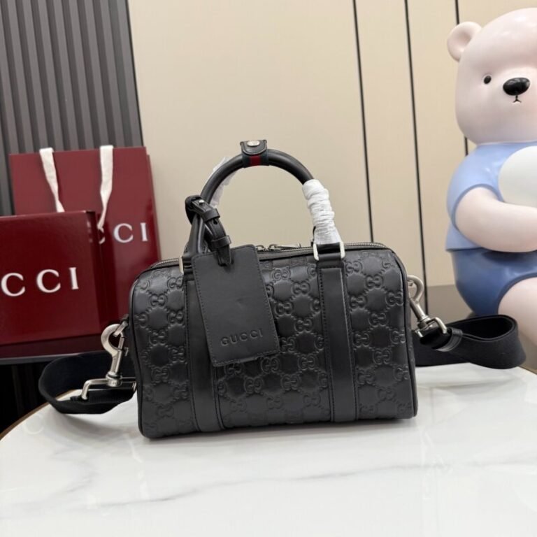 AAA+ Boston GUCCI GG Emblem 25x16x14cm