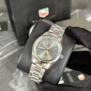 AAA+ TAG Heuer CARRERA 36mm (PLATA/VERDE)