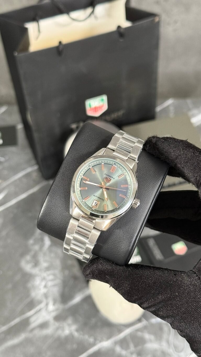 AAA+ TAG Heuer CARRERA 36mm (PLATA/VERDE)