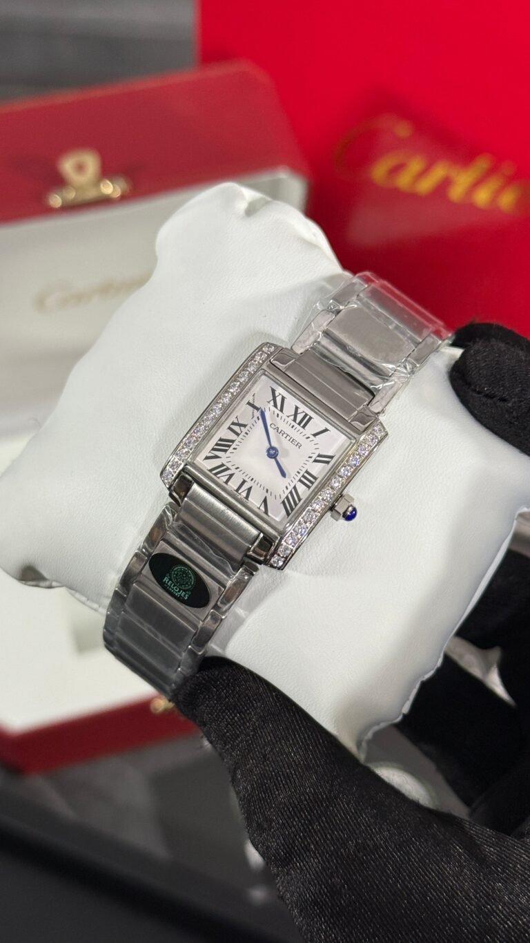 AAA+ Cartier TANK FRANÇAISE (PLATA/DIAMANTES) 25mm
