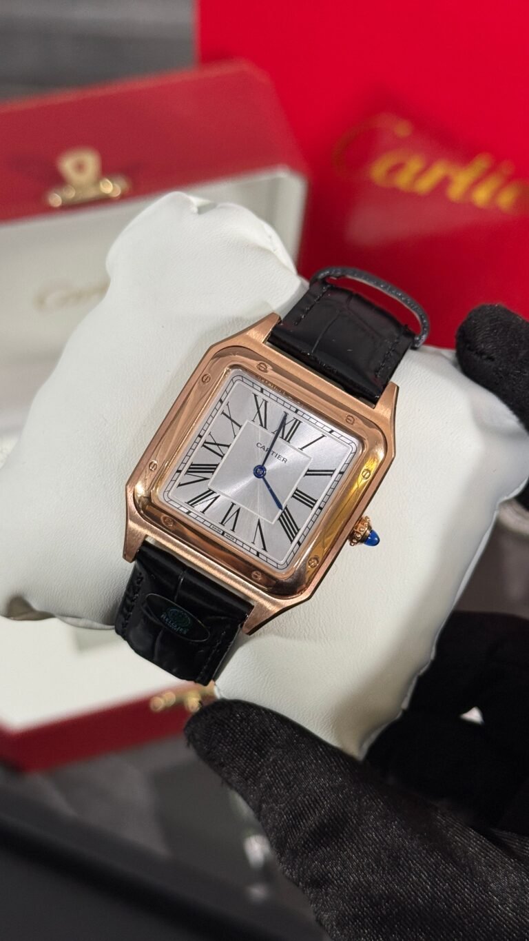 AAA+ Cartier SANTOS - DUMONT (ORO ROSA/BLANCO) 35mm