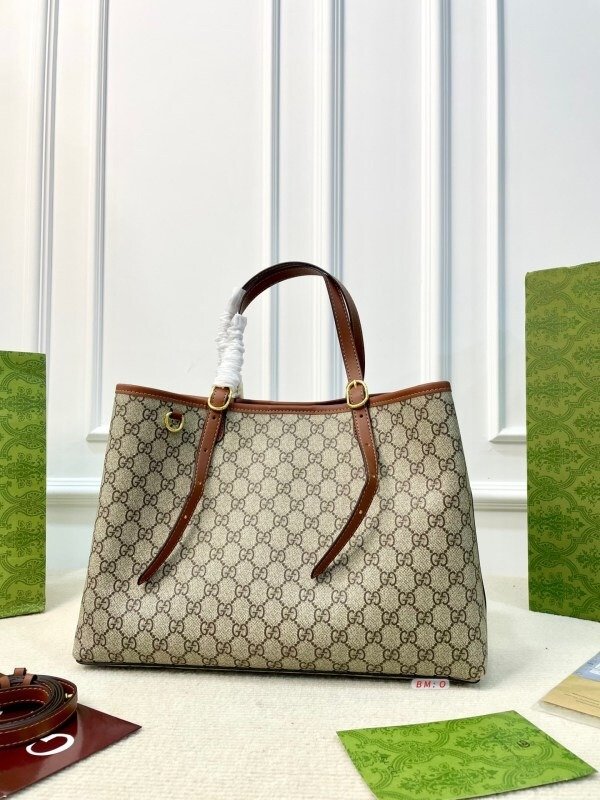 Smart Luxury 1:1 Tote GG Emblem 37x12x26.5cm
