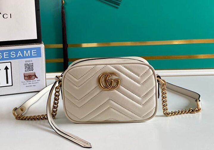 AAA+ Camera Bag GG Marmont 18x12x6cm