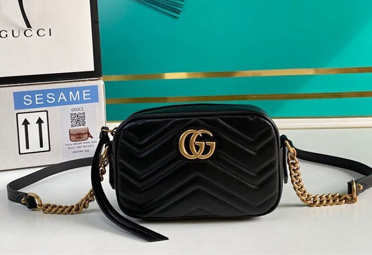 AAA+ Camera Bag GG Marmont 18x12x6cm