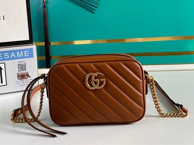AAA+ Camera Bag GG Marmont 18x12x6cm