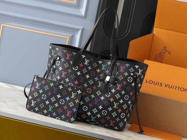 Smart Luxury 1:1 Neverfull MM – Edición Limitada Takashi Murakami 31x28x14cm