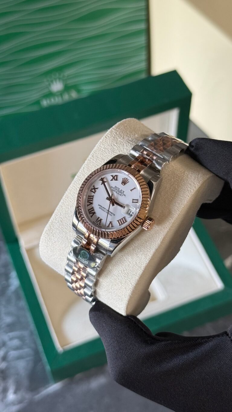 AAA+ Rolex DATEJUST JUBILE (BLANCO/BICOLOR ORO ROSA) 31mm