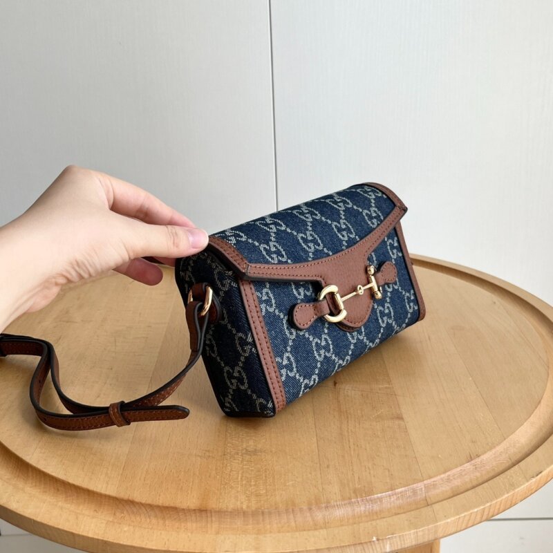 Smart Luxury 1:1 Horsebit 1955 Mini 18x12x5cm - Imagen 8