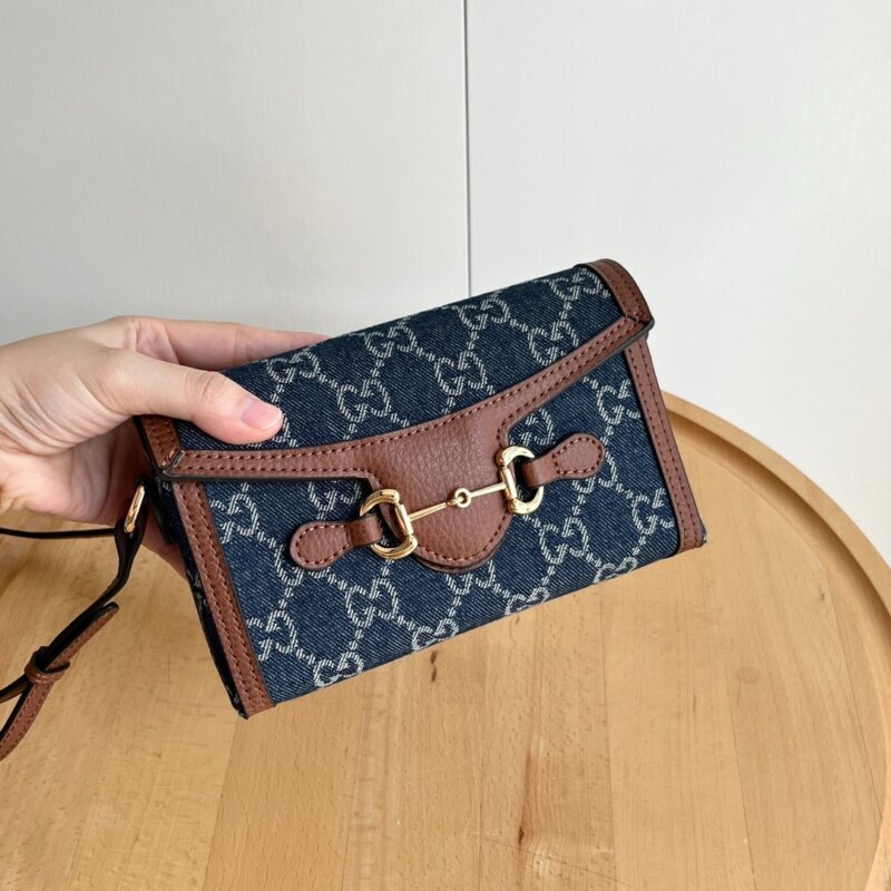 Smart Luxury 1:1 Horsebit 1955 Mini 18x12x5cm - Imagen 7