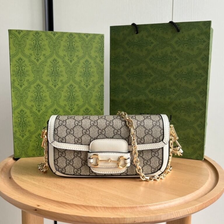 Smart Luxury 1:1 Horsebit 24×13.5×7.5cm