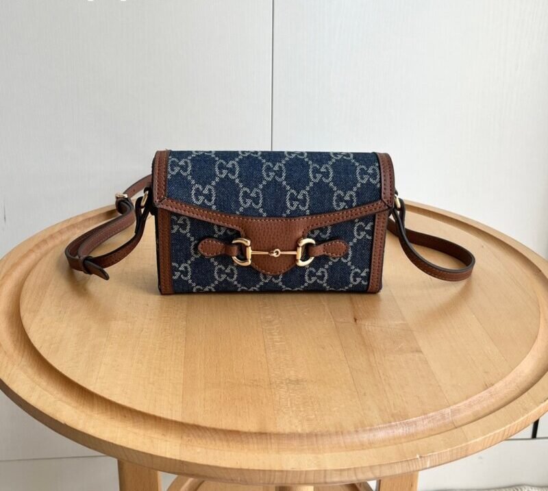 Smart Luxury 1:1 Horsebit 1955 Mini 18x12x5cm - Imagen 6