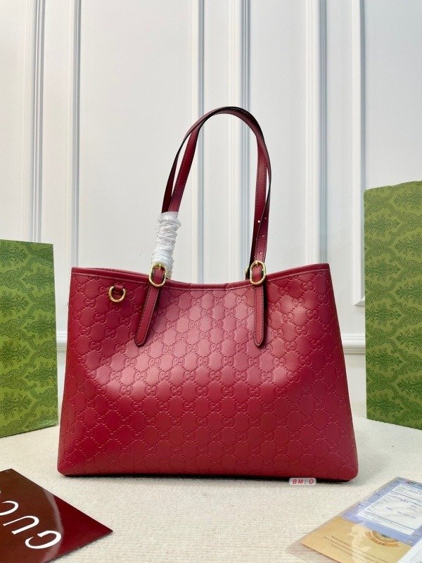 Smart Luxury 1:1 Tote GG Emblem 37x12x26.5cm