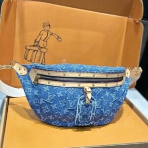 Smart Luxury 1:1 High Rise Bumbag Denin 32x20cm