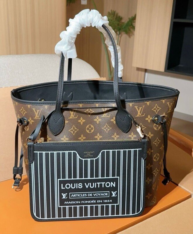 Smart Luxury 1:1 Neverfull 24×14.5cm | Reversible