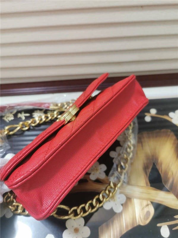 Smart Luxury 1:1 Wallet on Chain (WOC) Caviar 19x12cm - Imagen 3