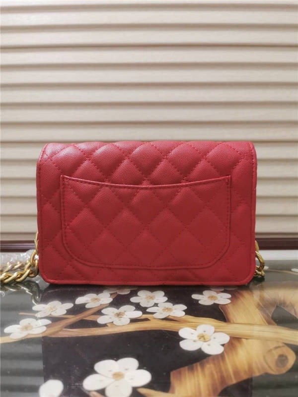 Smart Luxury 1:1 Wallet on Chain (WOC) Caviar 19x12cm - Imagen 5